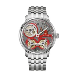 ACCUTRON SPACEVIEW REDBAR LIMITED EDITION 60