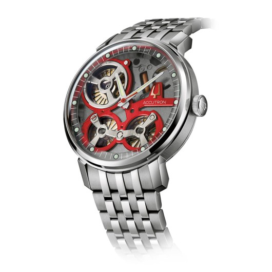 2ES6A008 - ACCUTRON SPACEVIEW REDBAR LIMITED EDITION 60