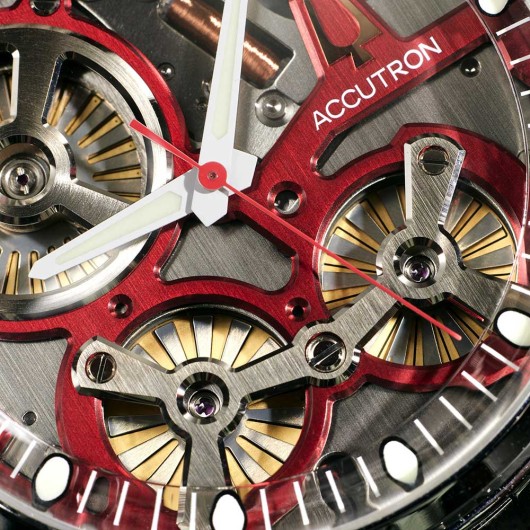 2ES6A008 - ACCUTRON SPACEVIEW REDBAR LIMITED EDITION 60
